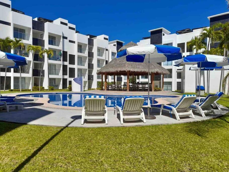 Cachito De Cielo, Departamento De Lujo 2 Habitaciones Y Alberca Мансанильо Экстерьер фото